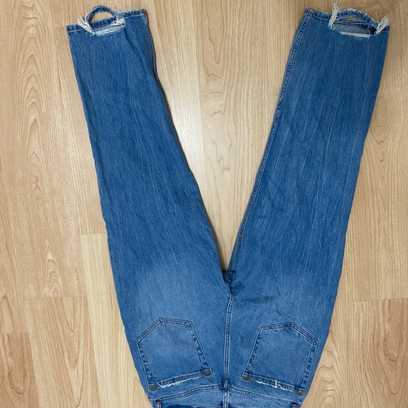 The Ankle Straight Ultra High Rise Sz 8/29 Abercombrie and Fitch - Picture 3 of 3